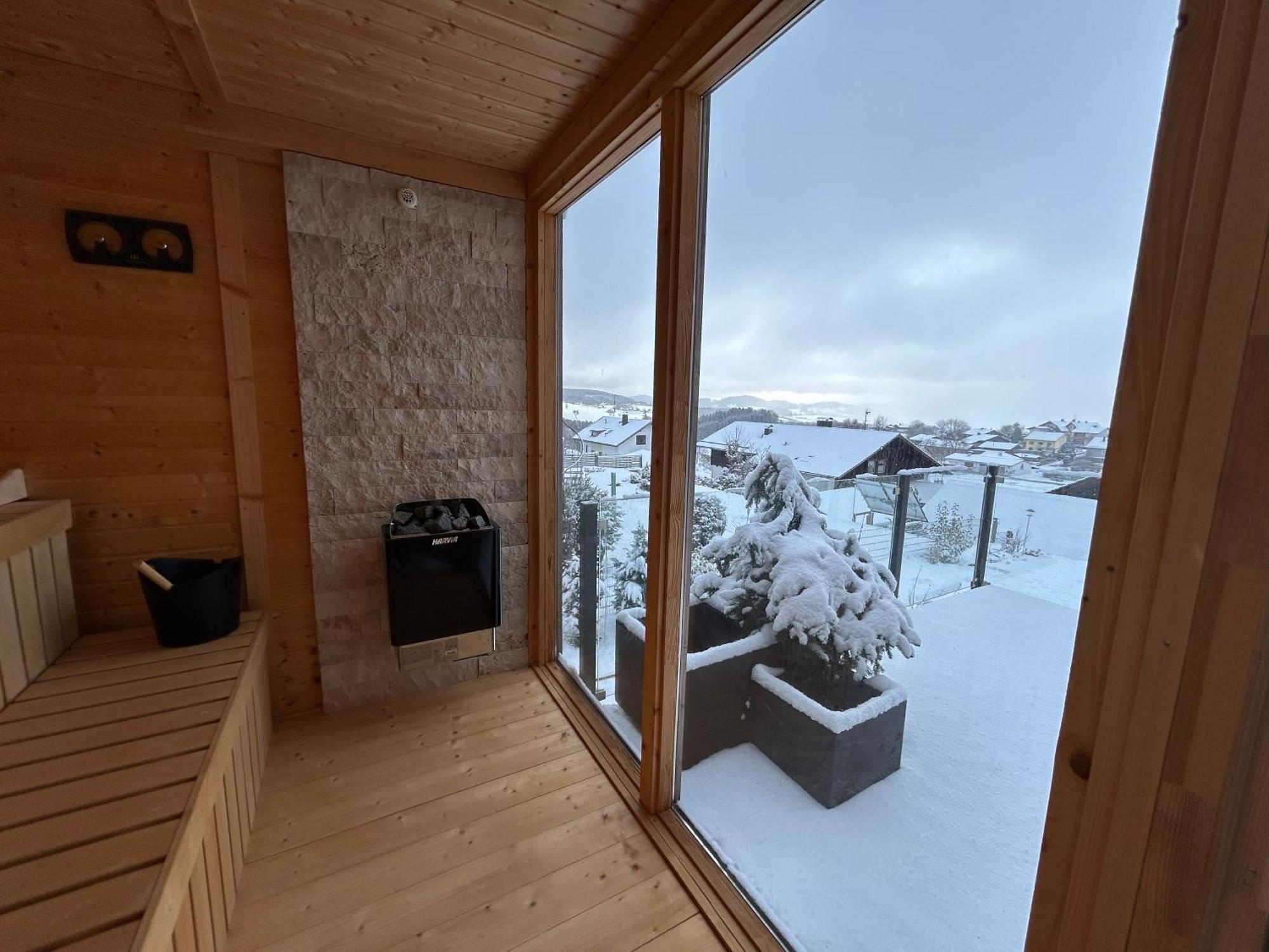 Ferienwohnungen Alpenblick Mit Garten -Panoramasauna- Kirchdorf im Wald Екстериор снимка